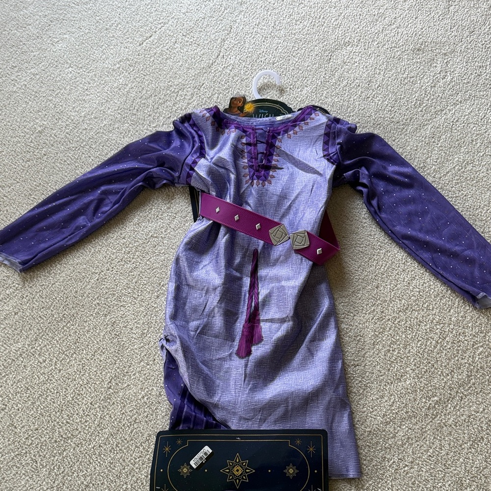 Disney Purple Kids Dress with Belt